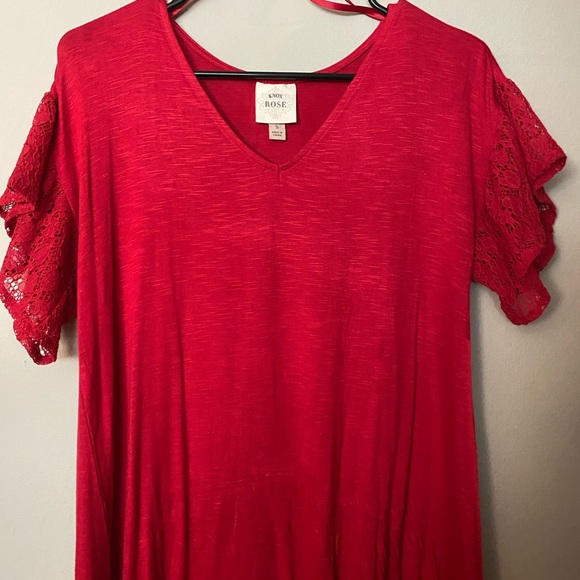 Knox Rose Red Tee - Picture 1 of 1